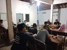 Rapat koordinasi dalam rangka persiapan pengiriman logistik